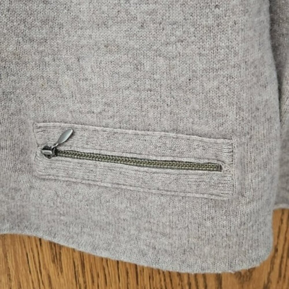 Cashmere Fenn Wright Manson Taupe Sweater size Large EUC - Picture 6 of 9